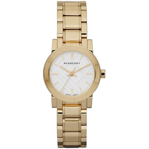 burberry gold watch ladies|burberry gold watch women's.